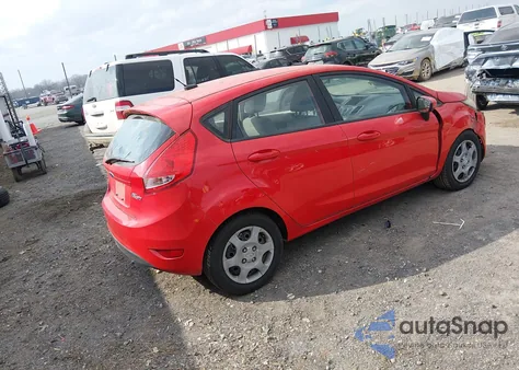2012 Ford Fiesta Se z USA, uszkodzony, nr VIN 3FADP4EJ5CM114377